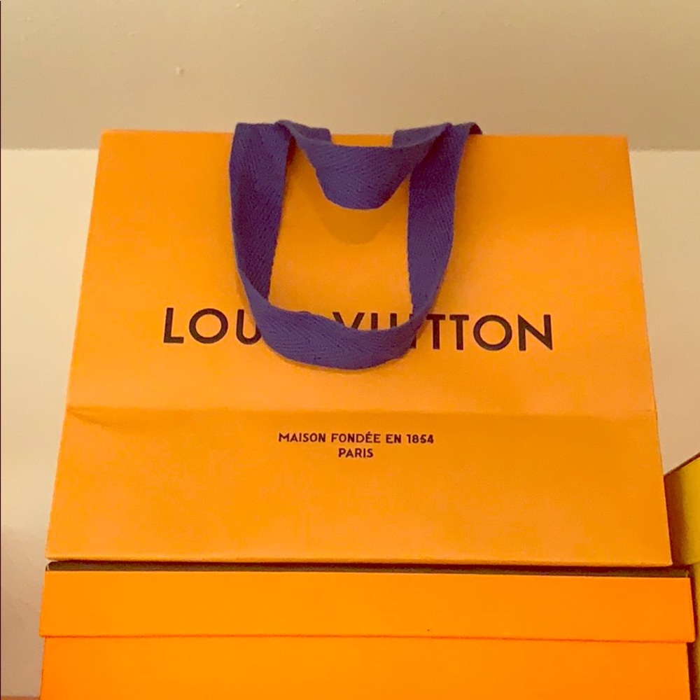 Authentic Louis Vuitton shopping tote small